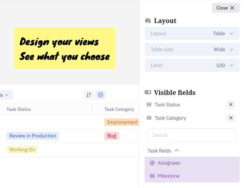 Sreenshot of sharing and permissions